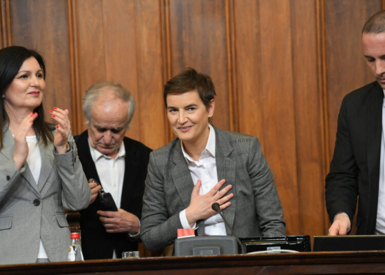 Ana Brnabić nova predsednica Skupštine Srbije