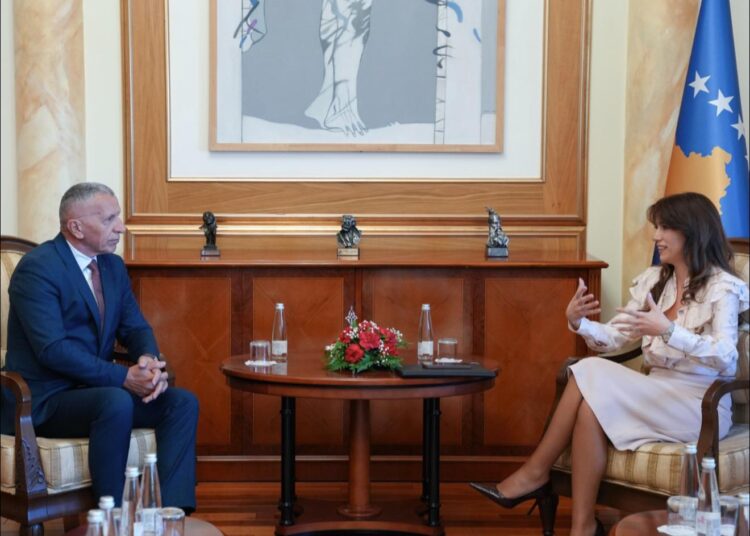 Haxhiu pret delegacionin e PVD-së, diskutohet për sfidat e shqiptarëve në Luginë