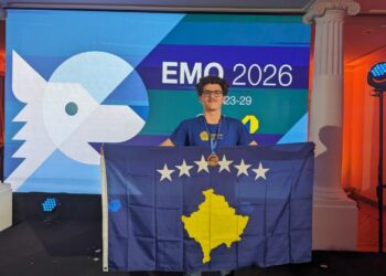 Talenti nga Presheva, Ajan Hajrullahu, fiton medalje në Olimpiadën Europiane të Matematikës (FOTO)